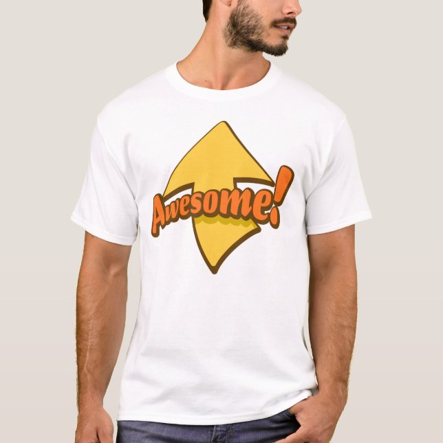 Camiseta ¡Impresionante! - T retro (Anverso)