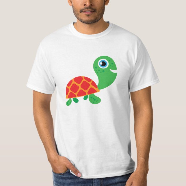 Camiseta Impresionante tortuga (Anverso)