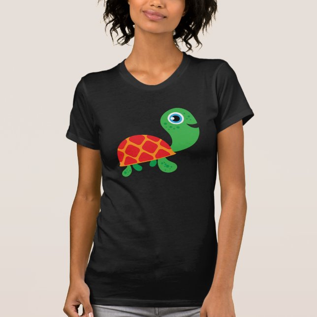 Camiseta Impresionante tortuga (Anverso)