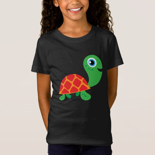 Camiseta Impresionante tortuga (Anverso)