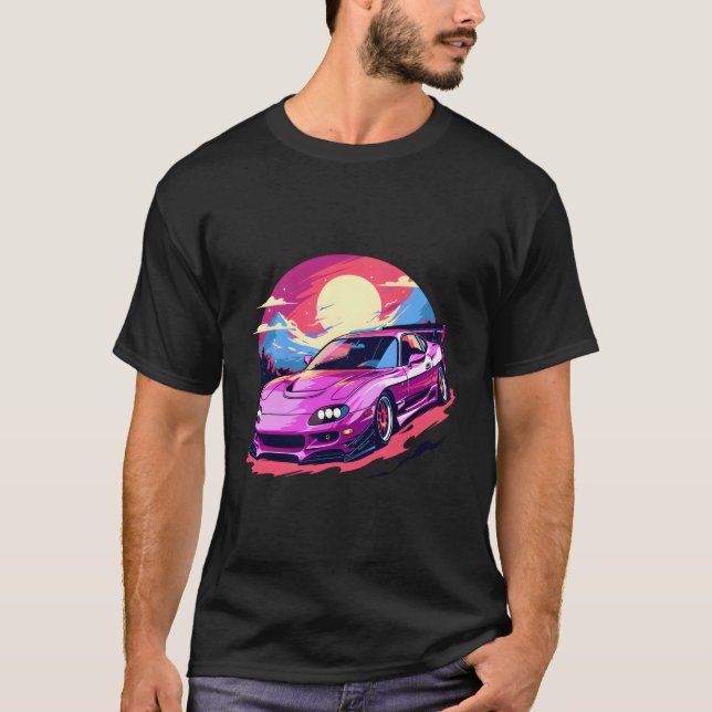 Camiseta Impresionante Turbo Exótico Auto Supercoche Deport (Anverso)