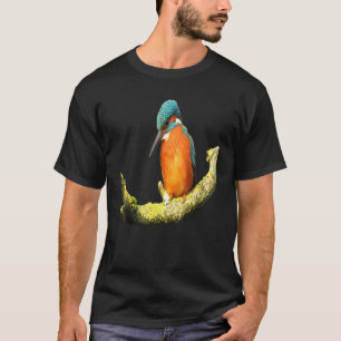 Camiseta Impresionante vector de Kingfisher