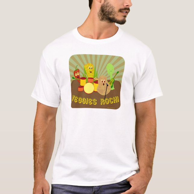 Camiseta ¡Impresionante Veggie Band! (Anverso)
