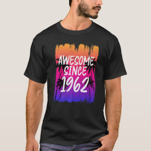Camiseta Impresionante vintage desde 1962 retro