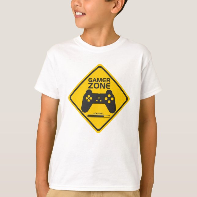 Camiseta Impresionante zona de juego | Controlador de vídeo (Anverso)