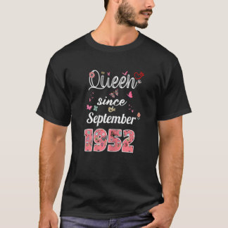 Camiseta Impresionantes Desde Septiembre De 1952 Flores 195