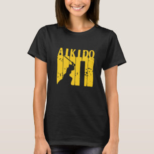 Camiseta Impresionantes diseños de Aikido Vintage presentes