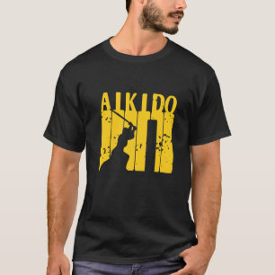 Camiseta Impresionantes diseños de Aikido Vintage presentes