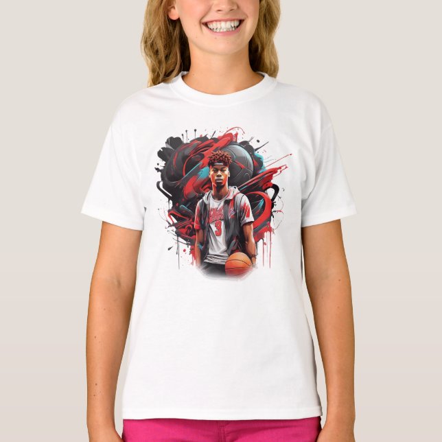 Camiseta Impresionantes Festejos de Baloncesto (Anverso)