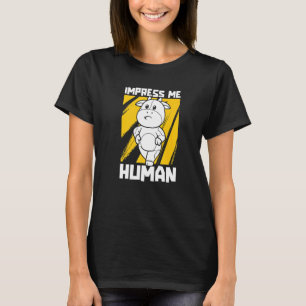 Camiseta Impresionarme humano ganadero ganado vacas prado v