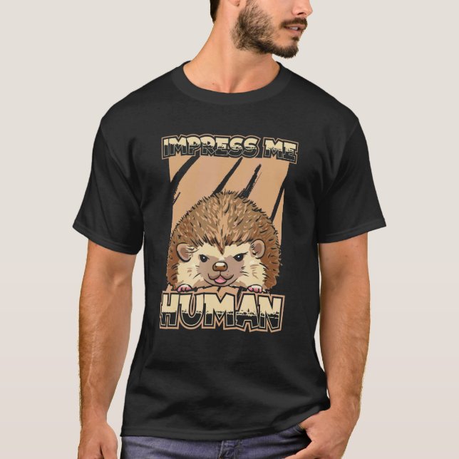 Camiseta Impresionarme naturaleza animal humana de bosque n (Anverso)
