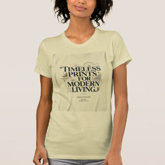 Camiseta Impresiones Atemporales para la Vida Moderna | Cot