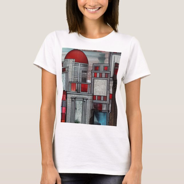 Camiseta Impresiones de arquitectura (Anverso)