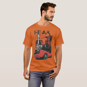 Camiseta Impresiones de ciudad de coches, Teme esta impresi