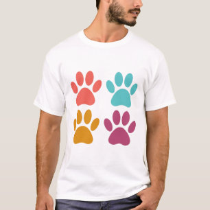 Camiseta Impresiones de la pintura de perro de Guay