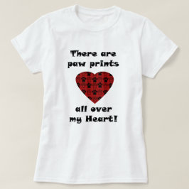 Camiseta Impresiones del corazón