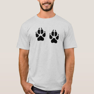 Camiseta Impresiones del lobo