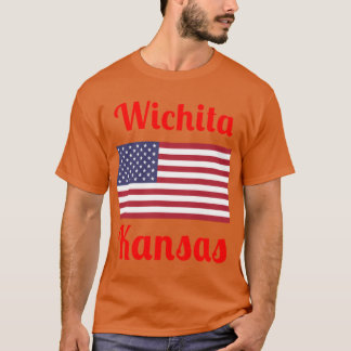 Camiseta Impresiones elegantes de Wichita Kansas1