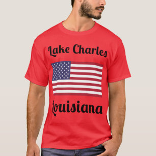 Camiseta Impresiones elegantes del lago Charles3