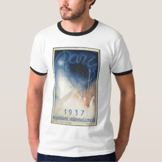 Camiseta Impresiones retras del anuncio del poster del