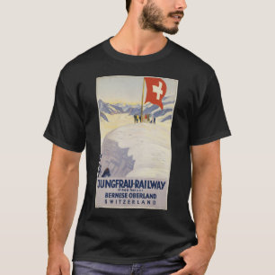 Camiseta Impresiones retras del anuncio del poster del