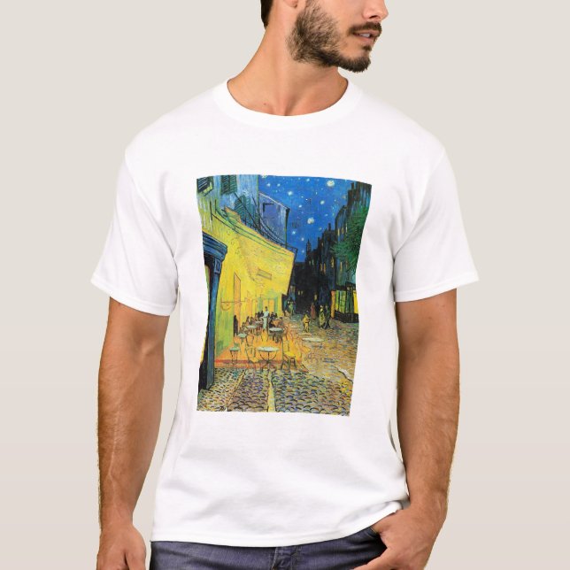 Camiseta Impresionismo: autorretrato de Vincent Van Gogh (Anverso)
