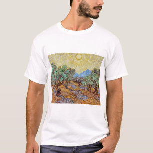 Camiseta Impresionismo de los olivos Vincent Van Gogh Famos