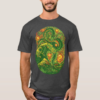 Camiseta Impresionista del diario chino Dragon Post de Tobe