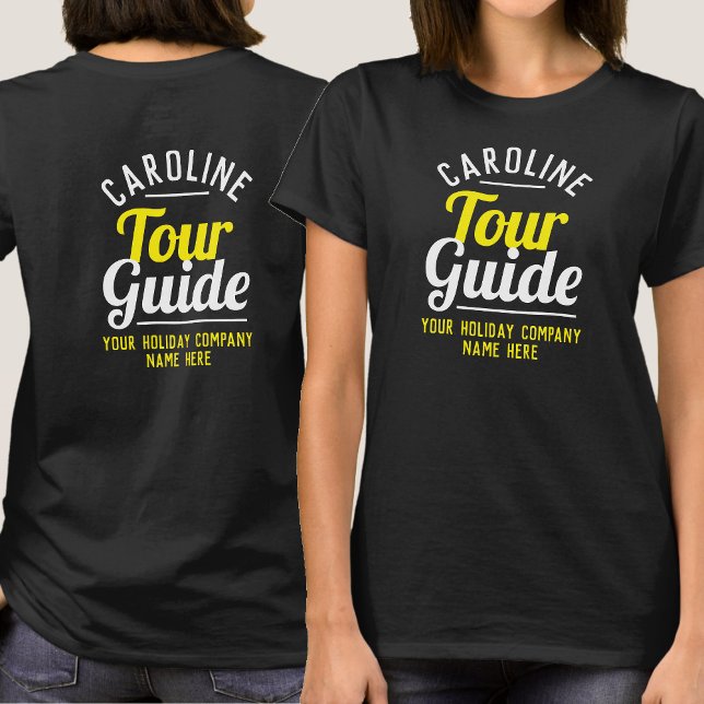 Camiseta Impreso a ambos lados - Guía de viajes y viajes en (Subido por el creador)