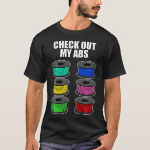 Camiseta Impresora 3D divertida para ABS