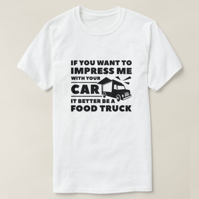 Camiseta Impress Food Truck (Diseño del anverso)