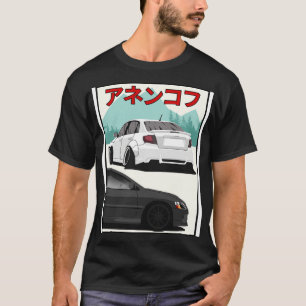 Camiseta Impreza VS Lancer Evo