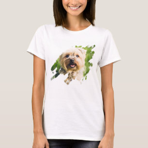 Camiseta Imprima un pincel de foto Personalizado propio. Im