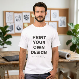 Camiseta Imprime Personalizado Imprimiendo Mi Propio Bajo