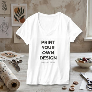 Camiseta Imprime tu propio diseño personalizado Imprimien