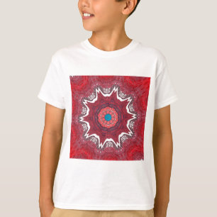 Camiseta Imprimir arte de patrón tribal étnico sindhi