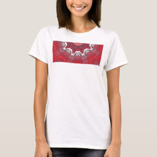 Camiseta Imprimir arte de patrón tribal étnico sindhi