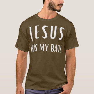 Camiseta Imprimir en la espalda Jesús tiene mi regalo de es