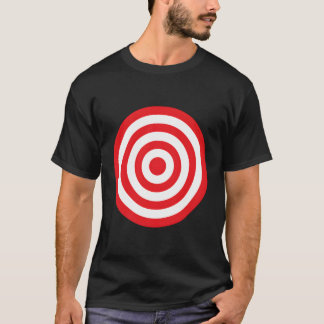 Camiseta Imprimir en rojo de ojos de bulos de destino de la