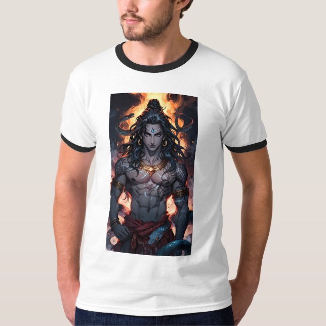 CAMISETA IMPRIMIR HINDU DIOS SHIVA (Anverso)