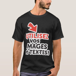 Camiseta Imprimir sus diseños en línea DIY en Español
