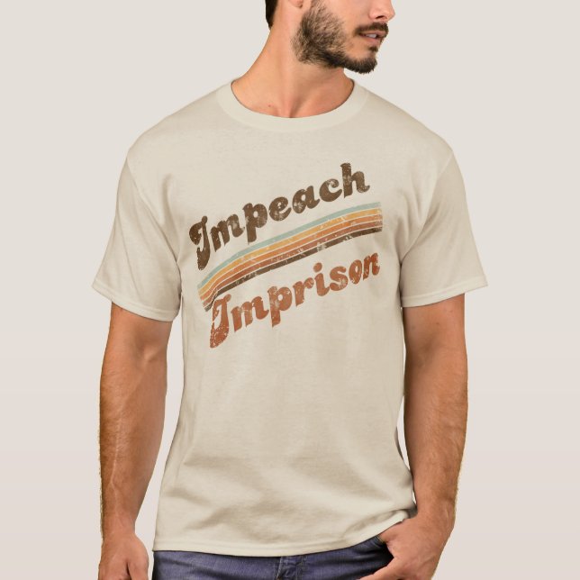 Camiseta Imprison de Impugnación de Hombres (Anverso)