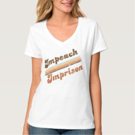 Camiseta Imprison V-Neck para Mujeres | Impeachmen