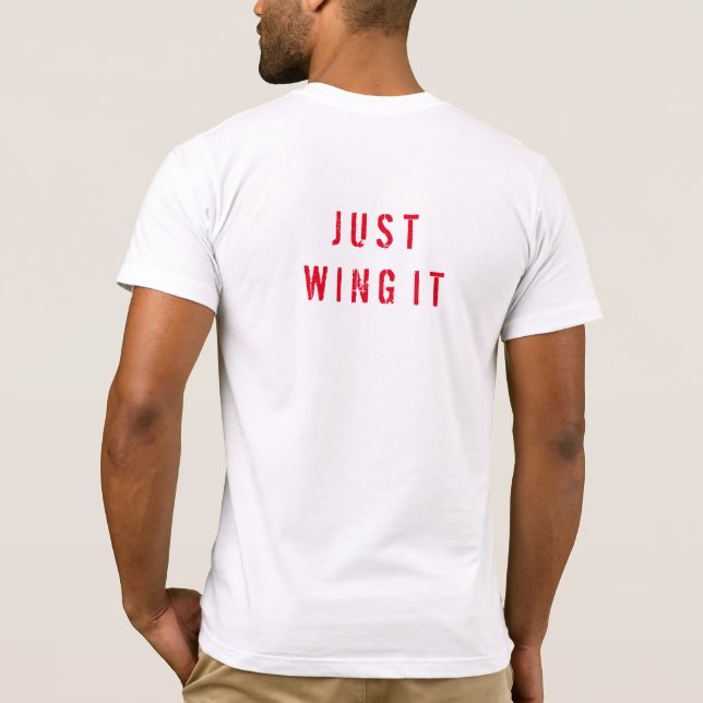 Camiseta improvisar (Reverso)