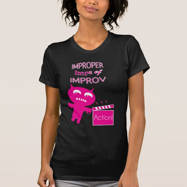 Camiseta imps incorrectos del improv (Anverso)