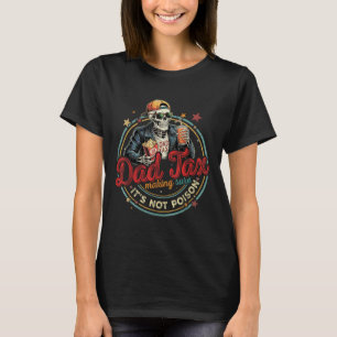 Camiseta Impuesto al papá retro asegurándose de que no sea 