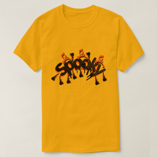 Camiseta impuesto espeluznante (Diseño del anverso)