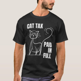Camiseta IMPUESTO POR CAT PAGADO CON TODO EL Humor