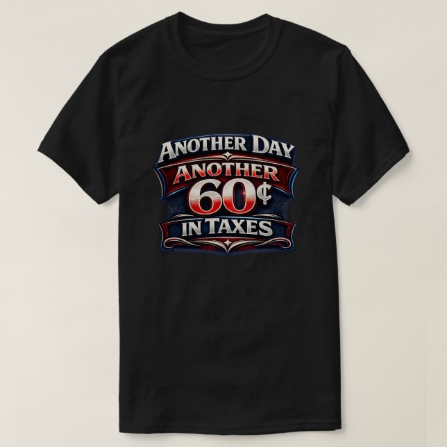 Camiseta "Impuestos" (Diseño del anverso)