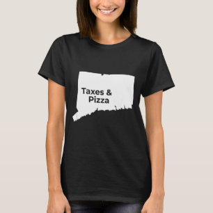 Camiseta Impuestos de Connecticut & Connecticut Zza